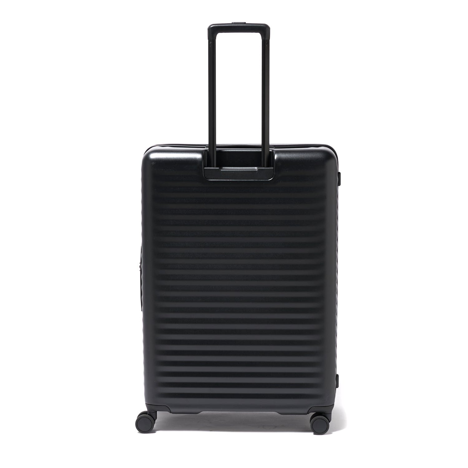 Echolac Celestra 75cm Hardcase Non-Expandable 4 Double Wheel Check-In Luggage Trolley Black - PC183 28 WOE Black