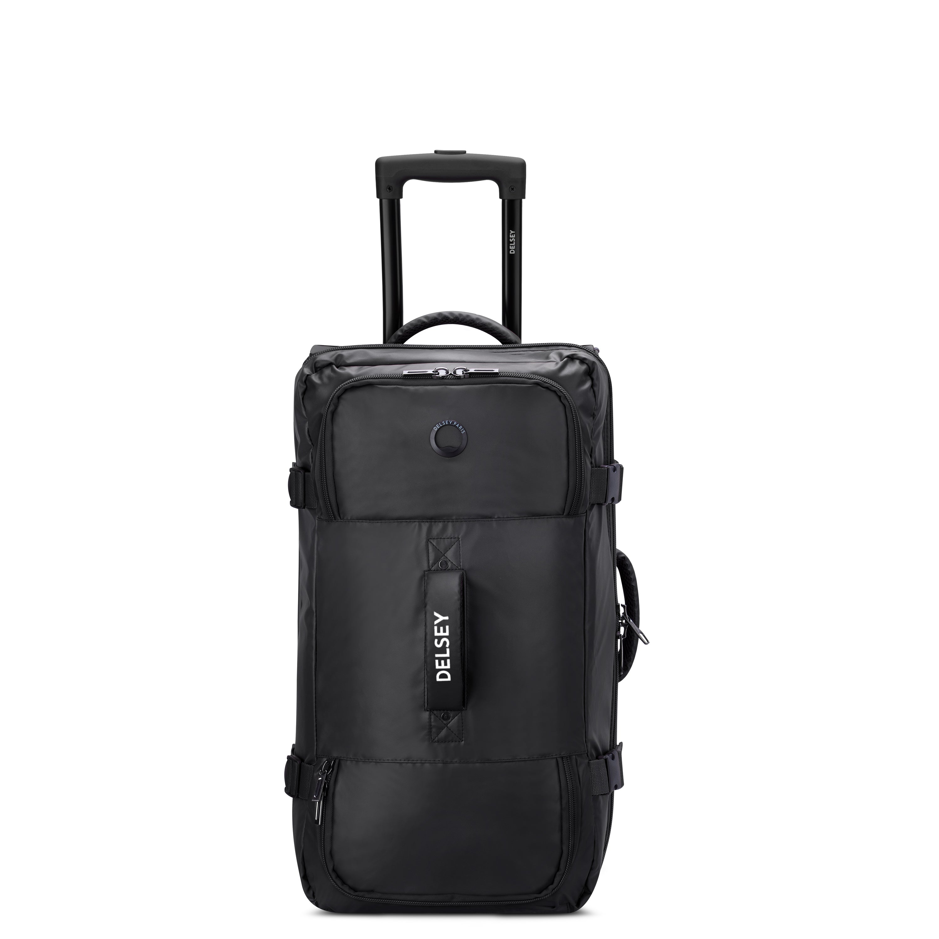 Delsey Raspail 64cm Softcase 2 Wheel Duffel Bag Black - 328932100