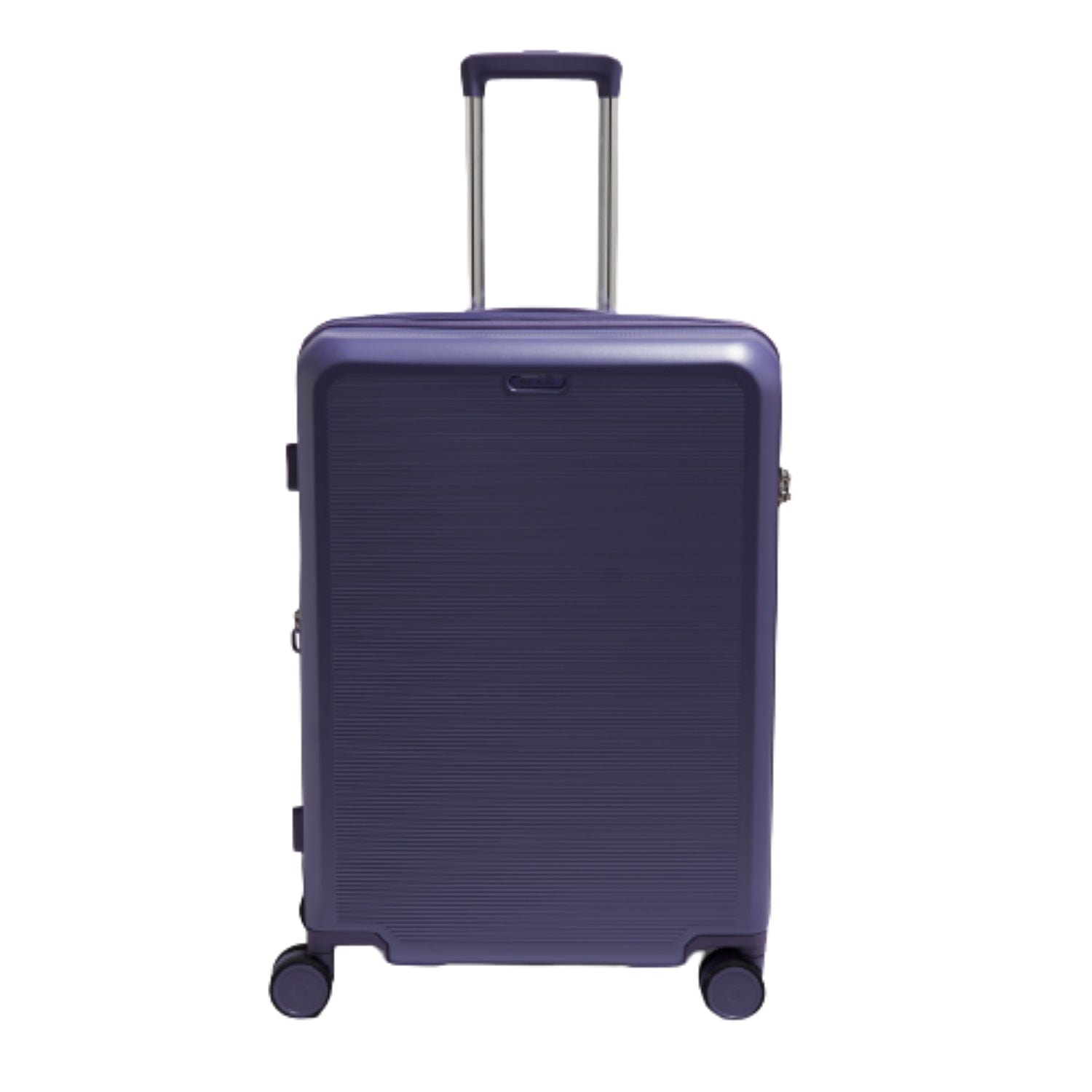 Echolac Sense 56+67+78cm Hardcase Expandable 4 Double Wheel 3 Piece Luggage Trolley Set Purple - CTH0023S -3PC SET PURPLE
