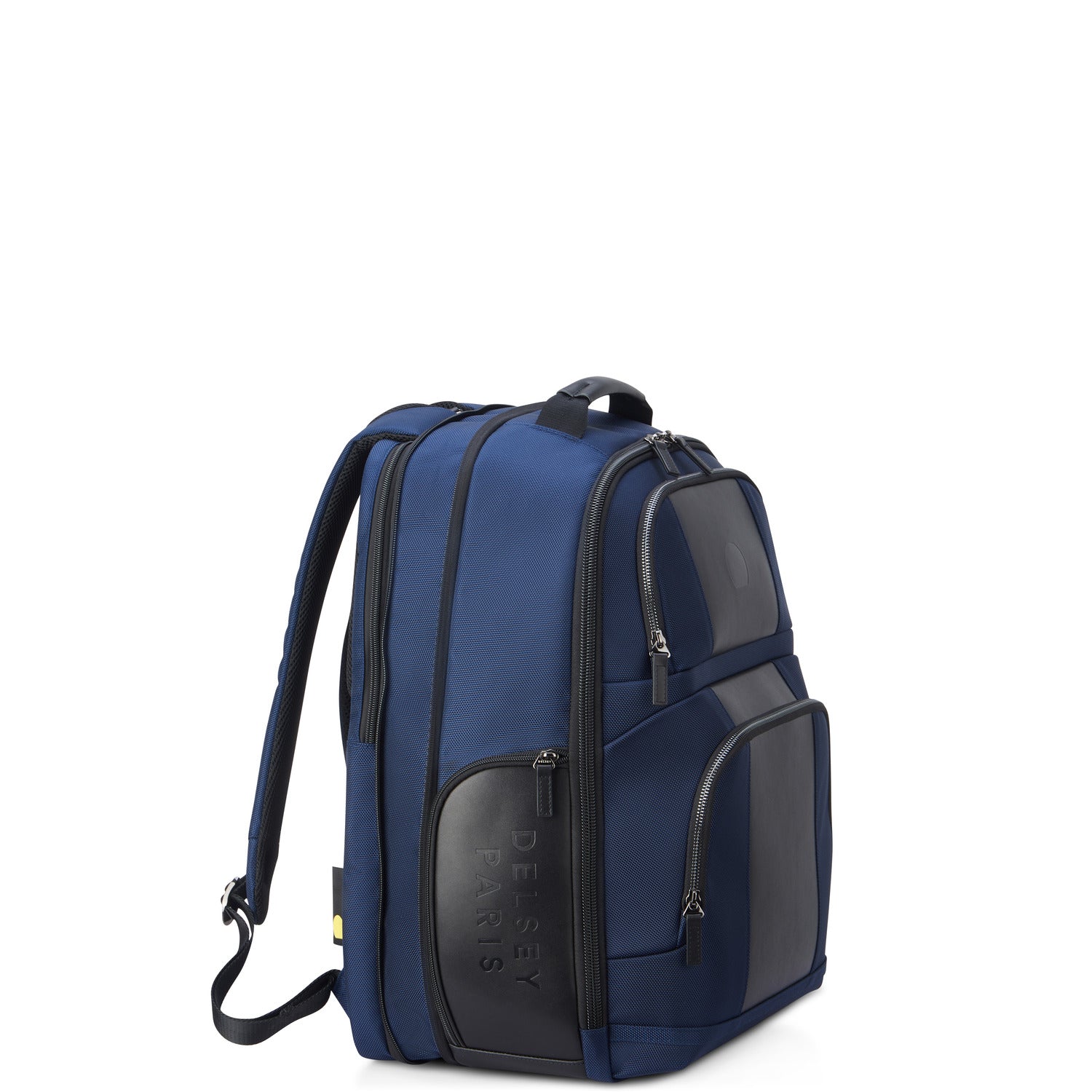 Delsey Wagram Compartment Backpack Laptop  17. 3 inch Navy Blue - 00119962002