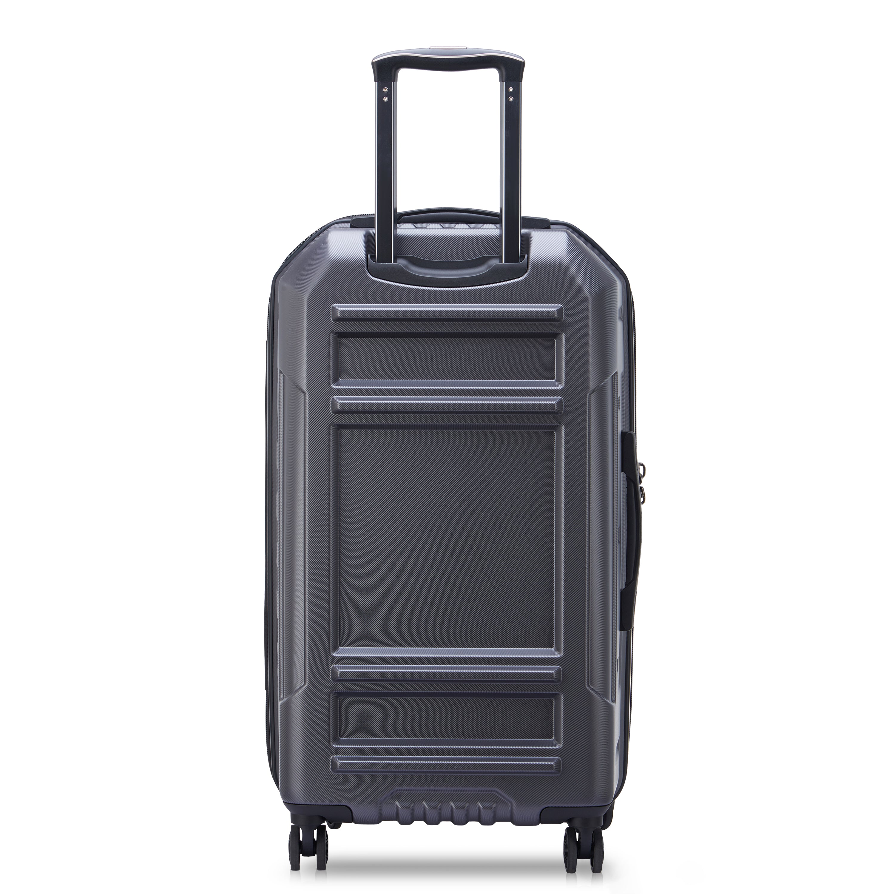 Delsey Rempart 73cm Hardcase Expandable 4 Double Wheel Flex Check-In  Luggage Trolley Case Trunk Anthracite Grained - 218181801