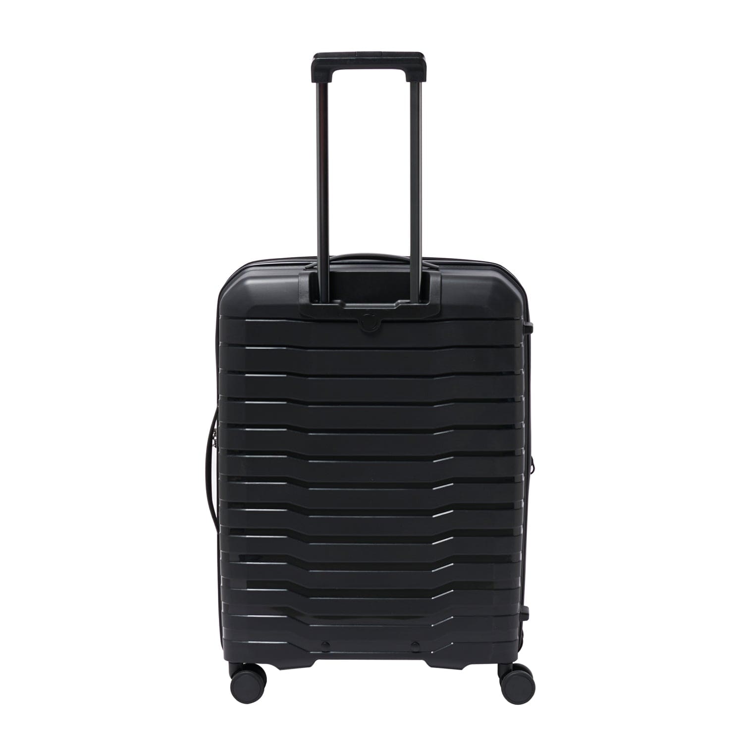 Echolac Lordnorth 68cm Hardcase Expandable 4 Double Wheel Check-In Luggage Trolley Black - PPT008 - 24 BLACK