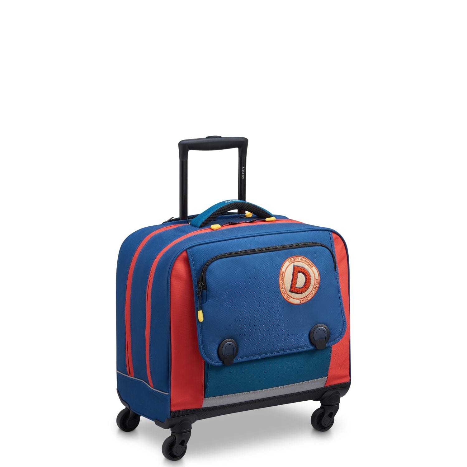 Delsey BTS 2023 4 Wheel Horizontal Schoolbag - 15.6" Blue - 00338945202
