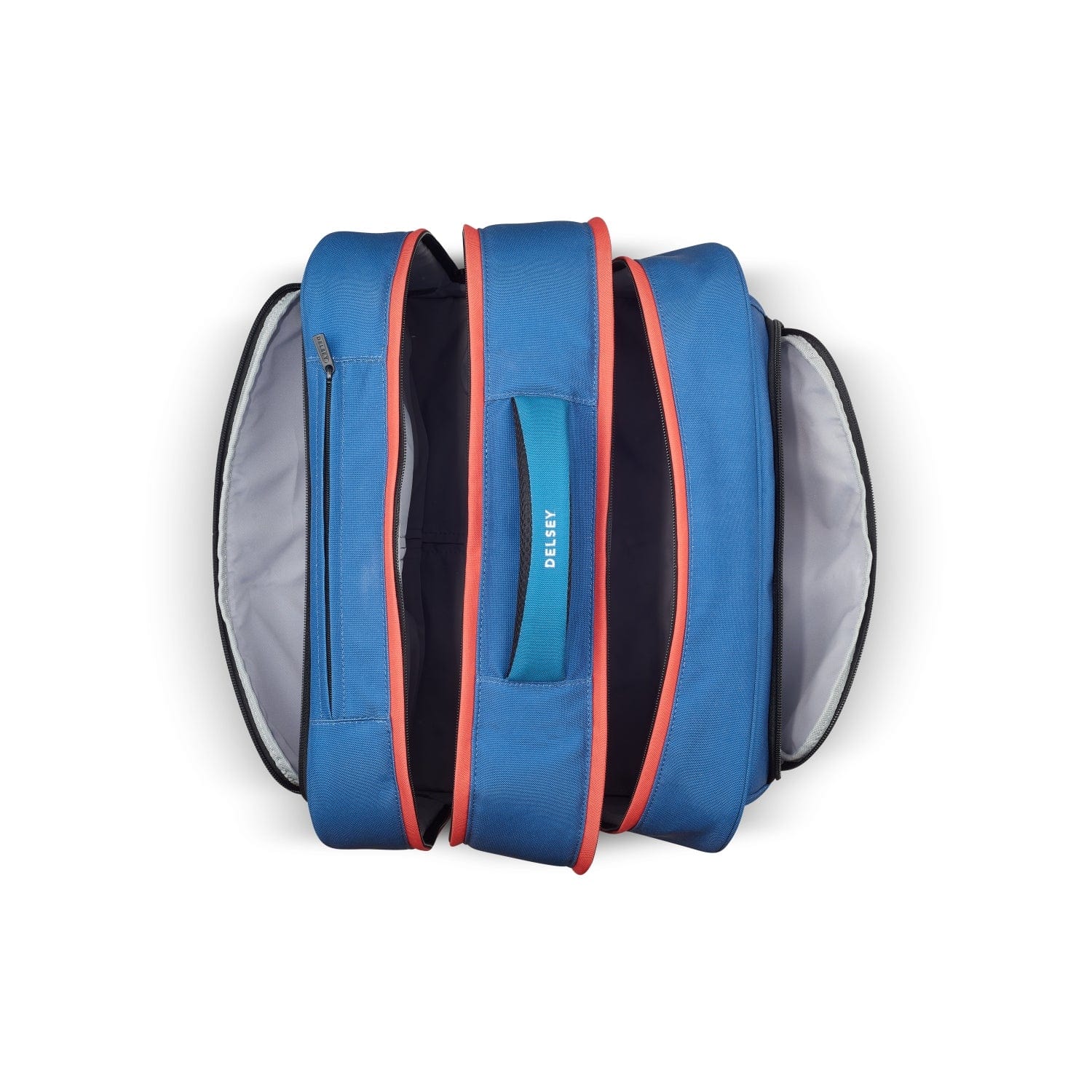 Delsey BTS 2023 4 Wheel Horizontal Schoolbag - 15.6" Blue - 00338945202