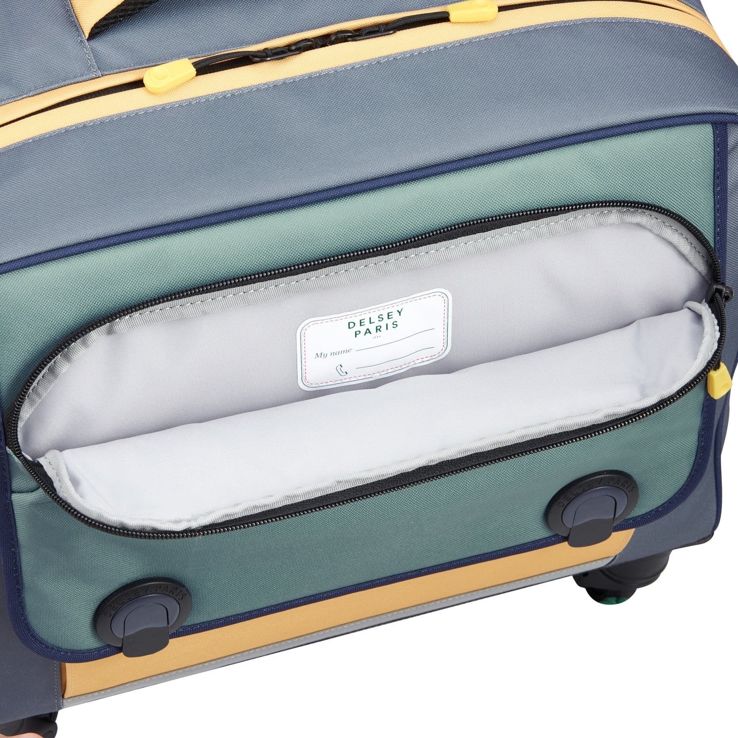 Delsey BTS 2023 4 Wheel Horizontal Schoolbag - 15.6" Cactus - 00338945213