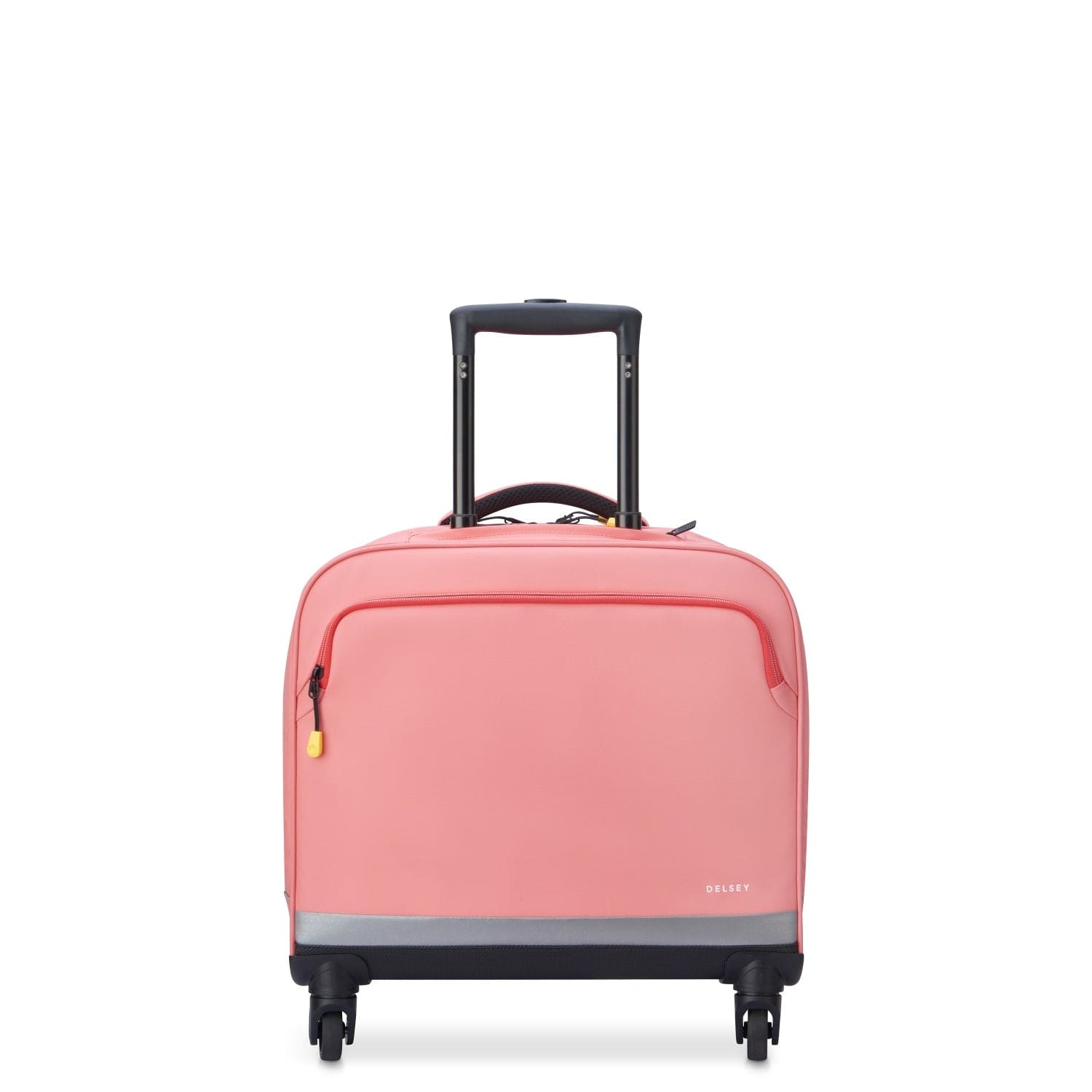 Delsey BTS 2023 4 Wheel Horizontal Schoolbag 15.6 Pink Printing 0