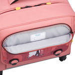 Delsey Paris Back To School 2023 4 Wheel Horizontal School Bag - 15.6" Pink Printing - 00338945219