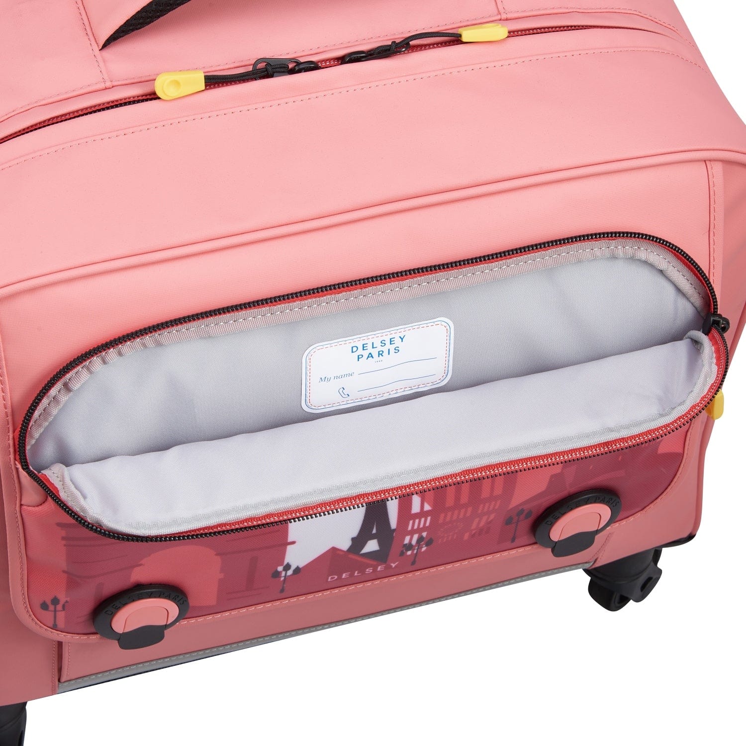 Delsey Paris Back To School 2023 4 Wheel Horizontal School Bag - 15.6