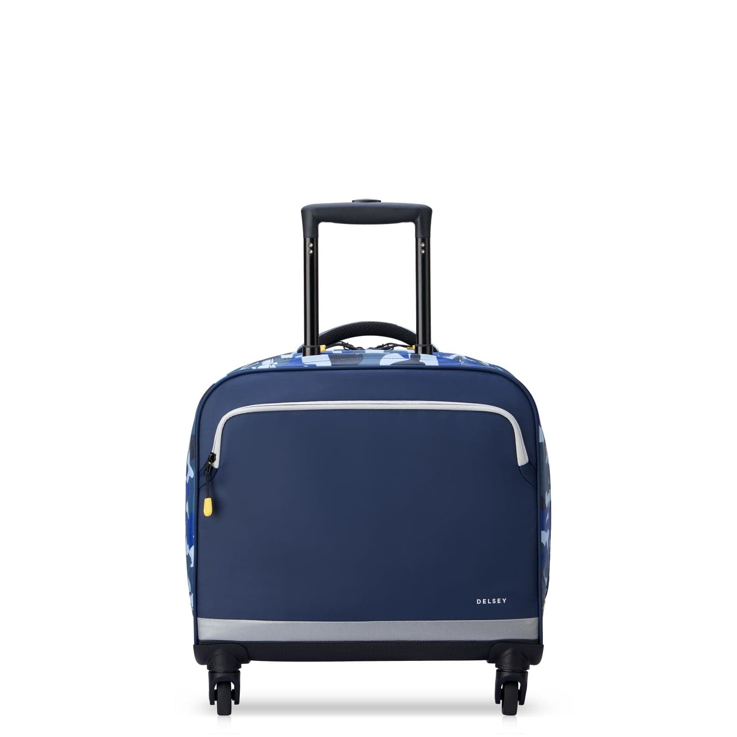 Delsey BTS 2023 4 Wheel Horizontal Schoolbag - 15.6" Camo Blue - 00338945222
