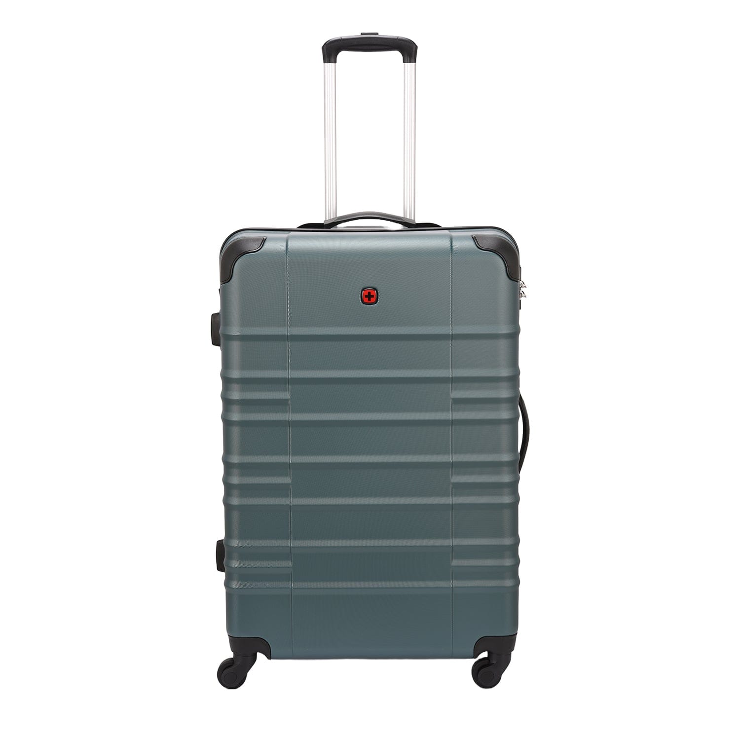 Wenger Amplar 3 Piece 53+65+75cm Hardside Non-Expandable Check-In Luggage Trolley Set Deep Lake - 653151