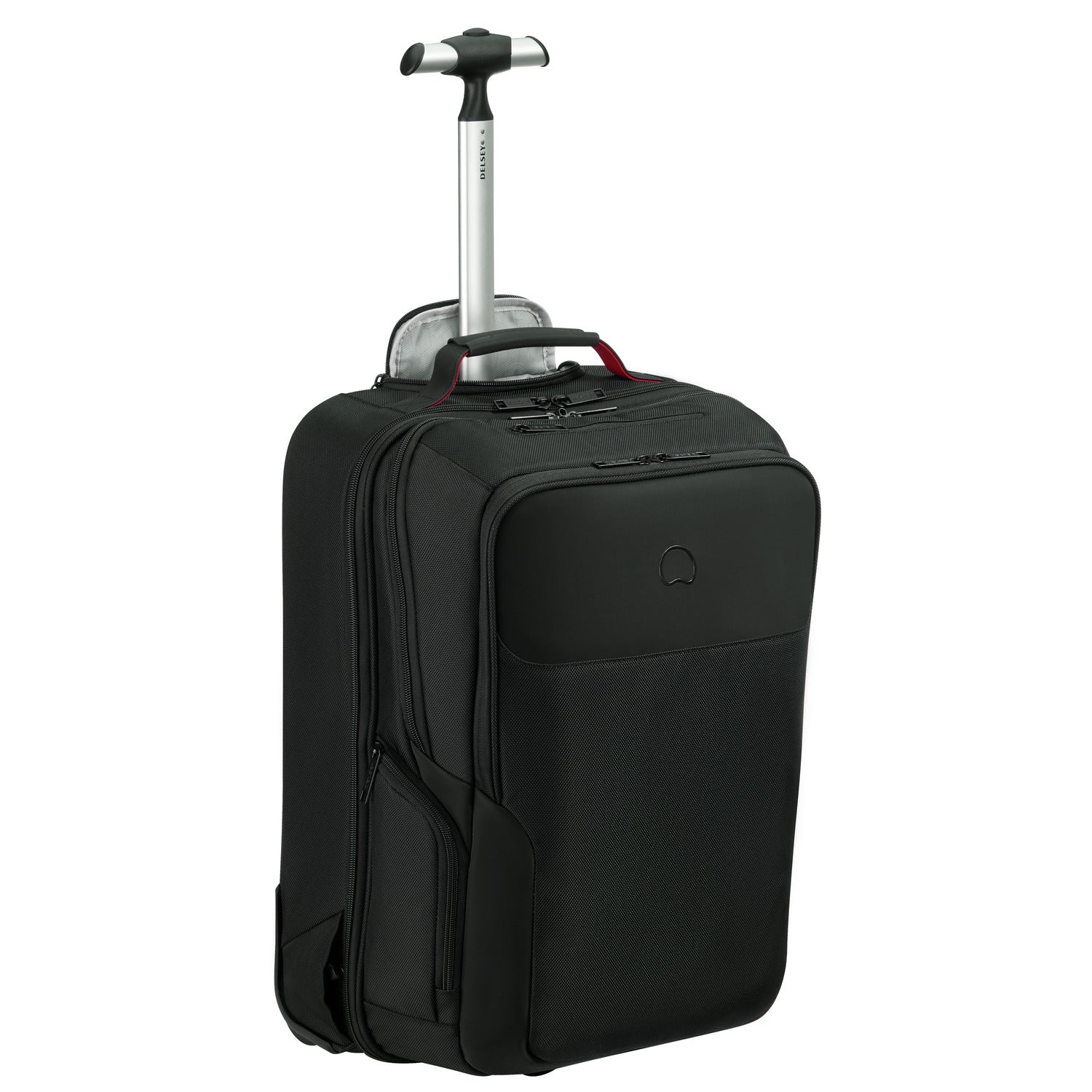 Delsey Paris Parvis+ Backpack Cabin Laptop Trolley 17.3 Inch Black - 394465000
