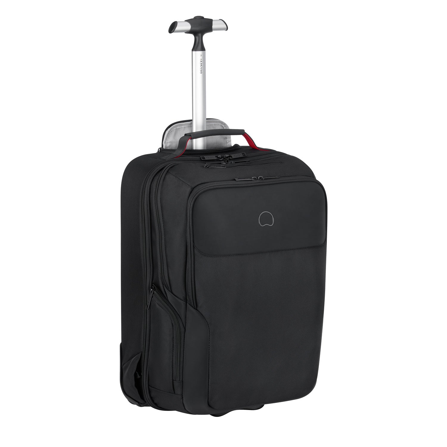 Delsey Paris Parvis+ Backpack Cabin Laptop Trolley 17.3 Inch Black - 394465000