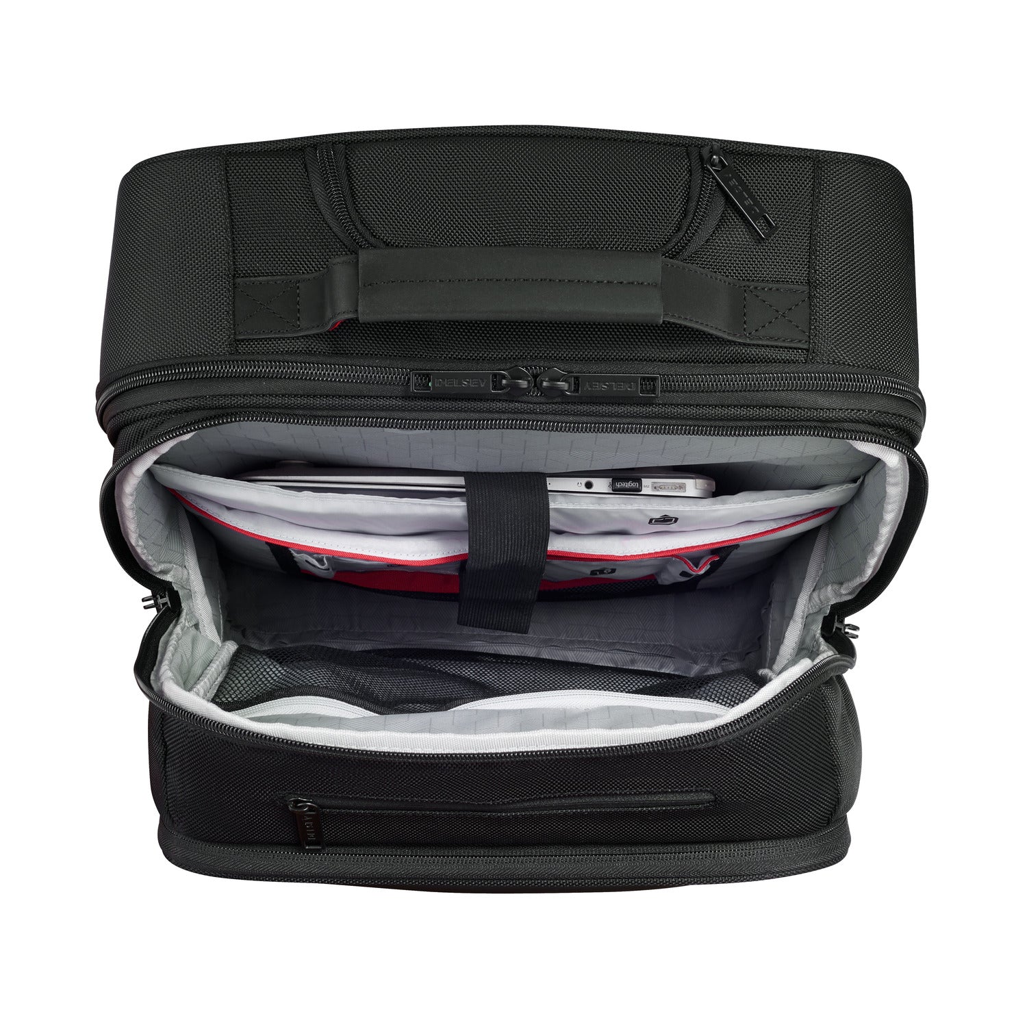 Delsey Parvis+ Backpack Cabin Laptop Trolley 17.3 inch Black - 394465000