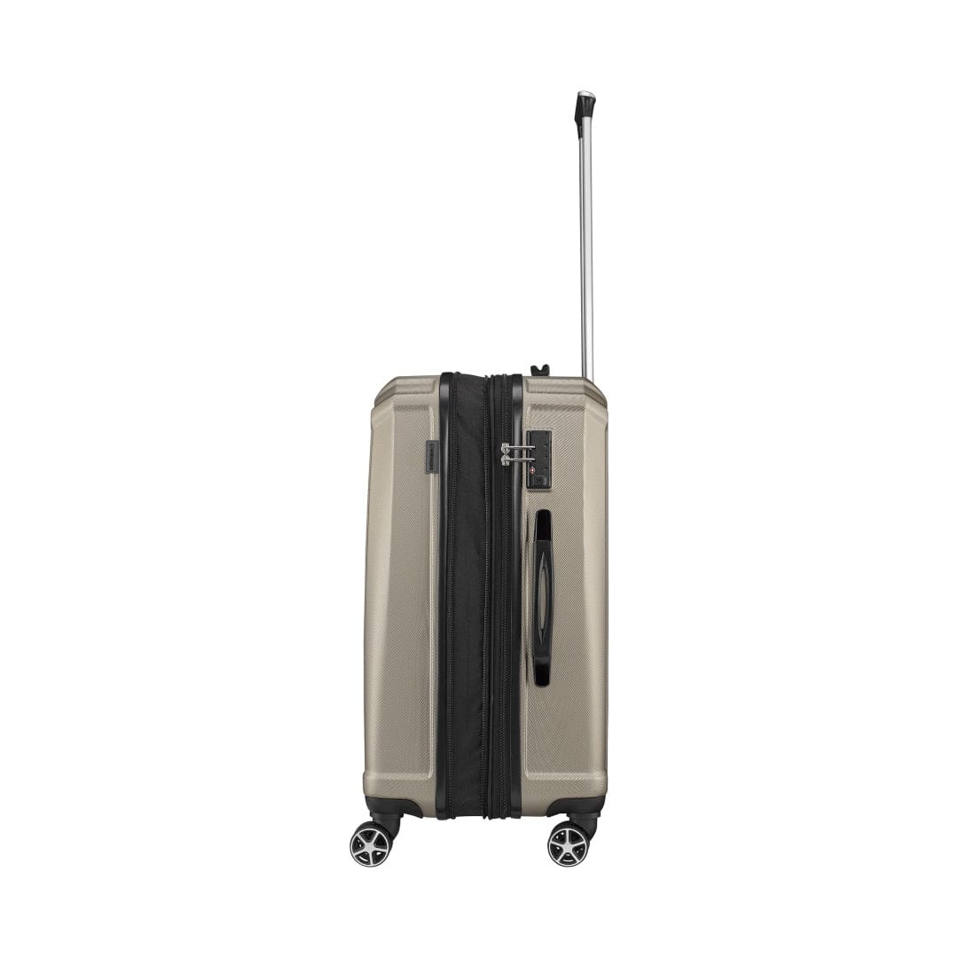 Wenger Destination 3 Piece 55+67+77cm Hardside Expandable Check-In Luggage Trolley Set Bronze - 612344-2