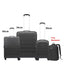 Delsey Paris Lagos Set of 3 Luggage + Free Agreable Backpack