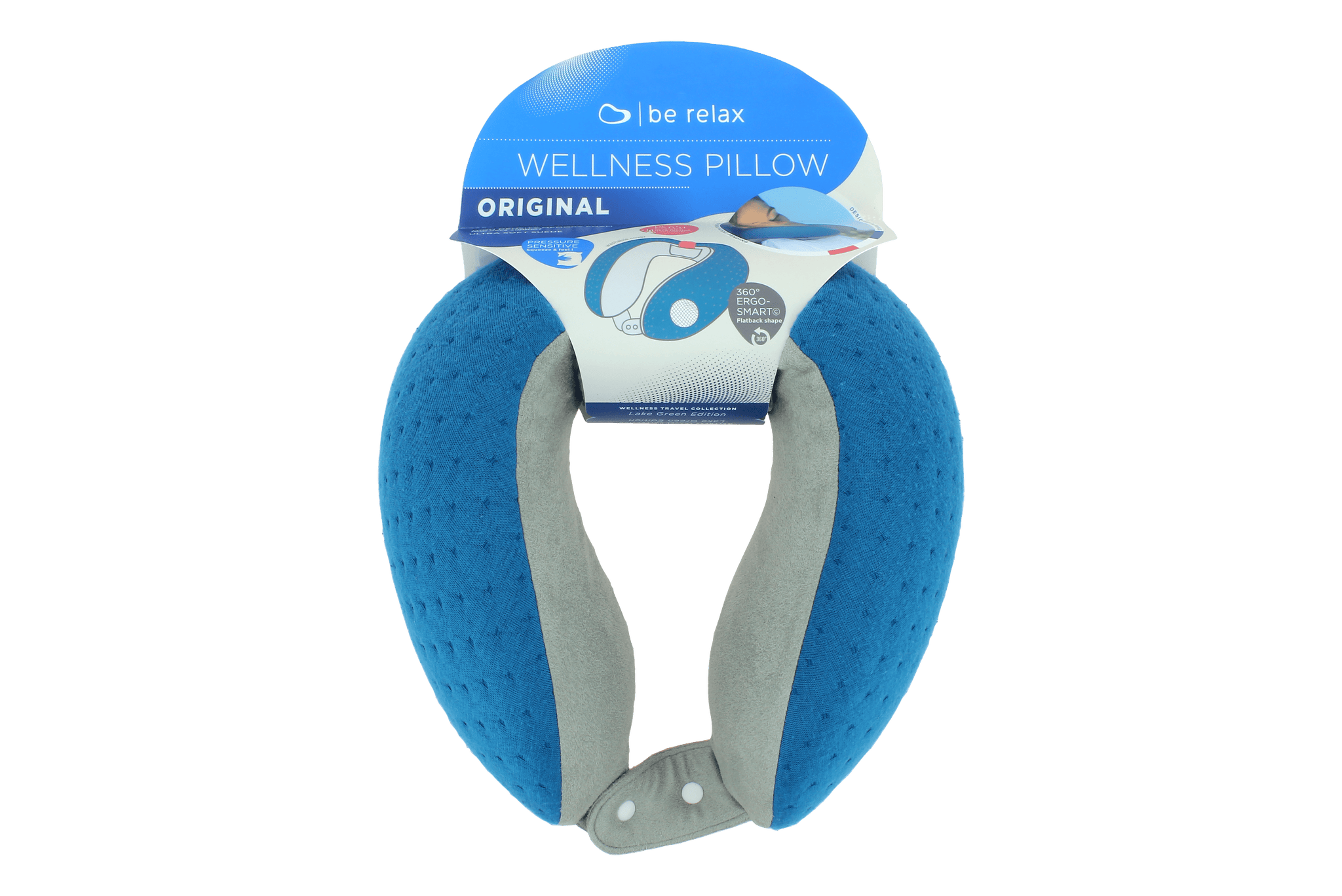 Be Relax My Memory Foam Wellness Pillow Sleep Mask