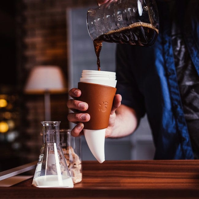 Goat Story Mug Brown Faux Leather 470Ml