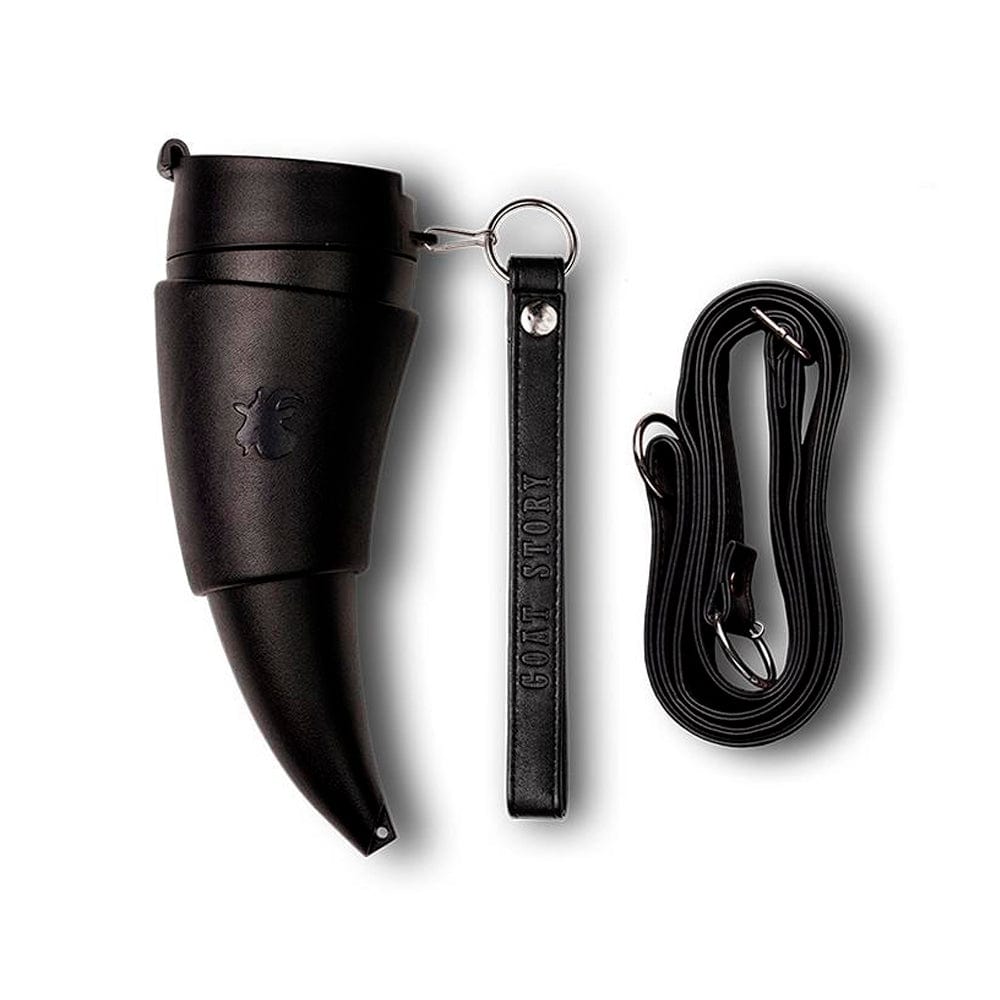 GOAT STORY Mug Black Real Leather 350ML