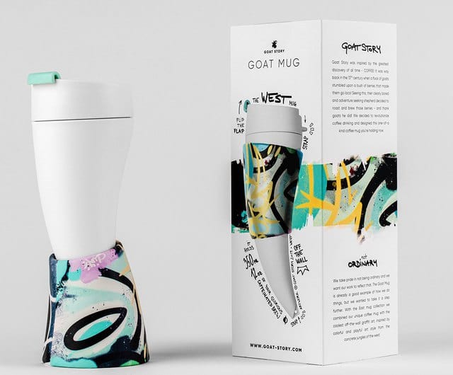 GOAT STORY MUG West Faux Leather 350ML