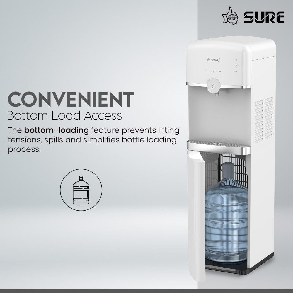Sure Bottom Loading Water Dispenser Touch Control