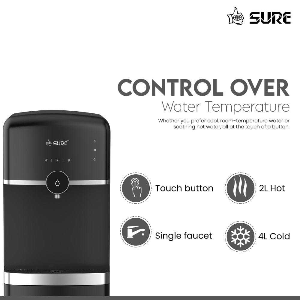 Sure Bottom Loading Water Dispenser Touch Control
