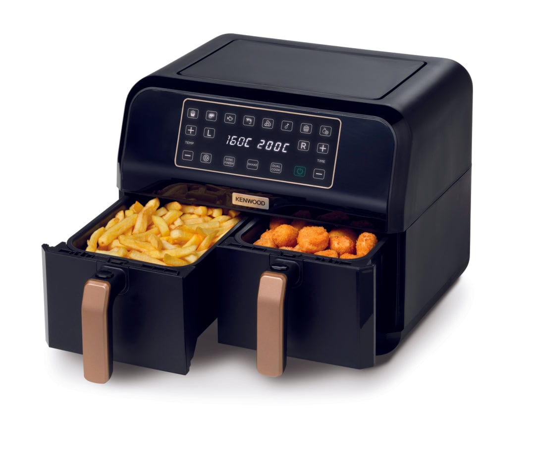 KENWOOD AIRFRYER DUAL BLACK - HFP70.000BK