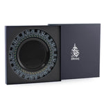 Dimlaj Asala Charger Plate Large Gold & Green