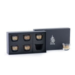 Dimlaj Kareem Cawa Cups 6Pc Gold