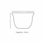 Dimlaj Kareem Cawa Cups 6Pc Gold