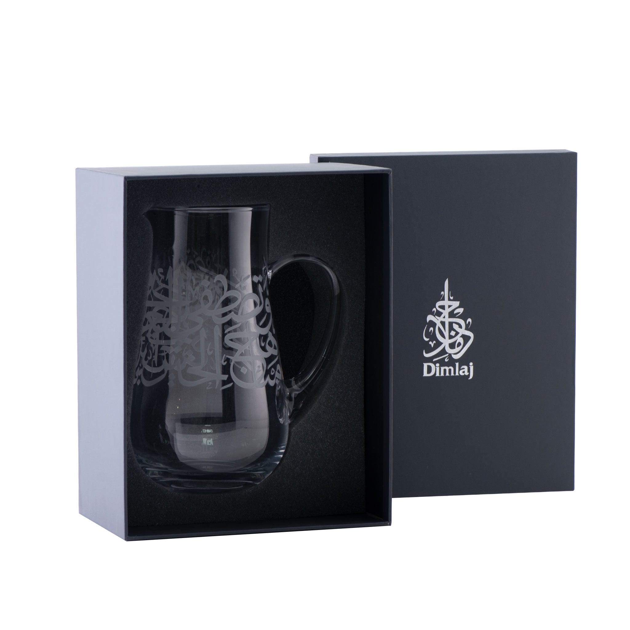 Dimlaj Thuluth Jug with Handle Engraved