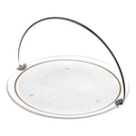 Dimlaj Ivory Large Serving Tray with Handle (Gold)