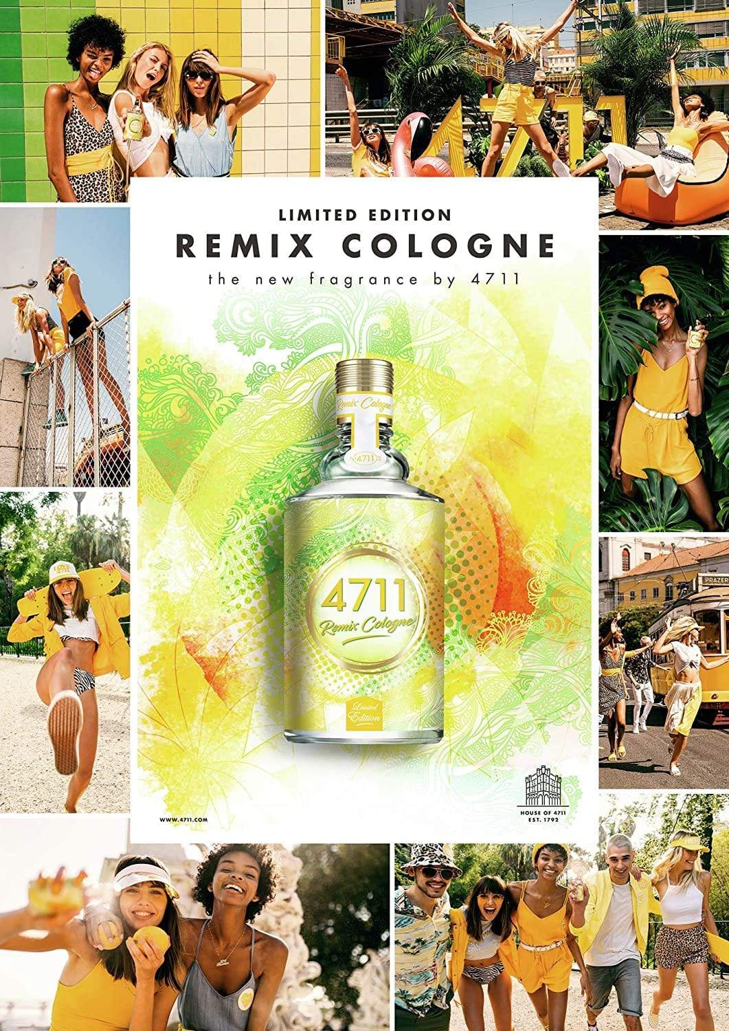 4711 Remix Collection Zitrone (Lemon) EDC NS 100ml - FSE-7801