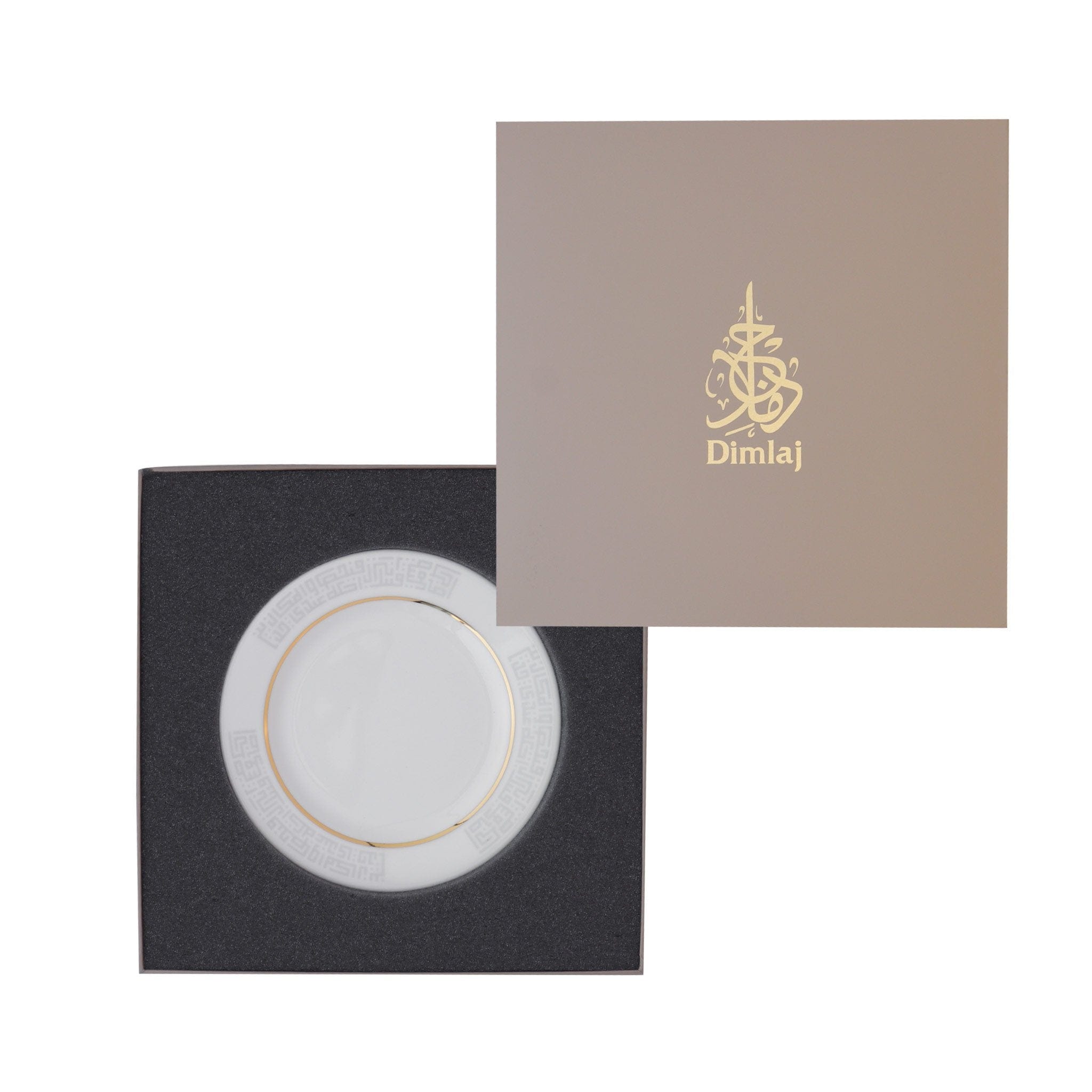 Dimlaj Abraj Plates 6Pc Gold