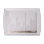 Dimlaj Abraj Rectangle Plate Medium Gold