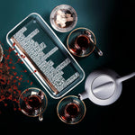 Dimlaj Abraj Tea Cups & Saucers 6Pc Gold