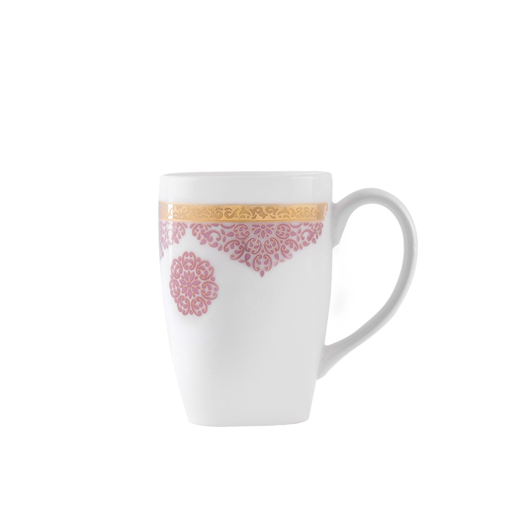 Dimlaj Selena Set of 2 Pcs Mugs (Gold & Pink)
