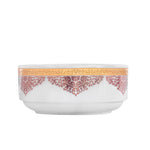Dimlaj Selena Bowl Set 2Pc Porcelain Gold & Pink