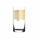 Dimlaj Shafa Tumblers 6Pc Gold
