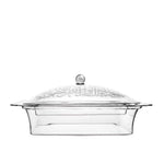 Dimlaj Thuluth Serving Plate with Lid Engraved