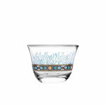 Dimlaj Wurood Cawa Cups 6Pc Gold & Green