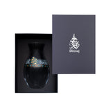 Dimlaj Wurood Vase Crystal Gold & Green