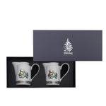 Dimlaj Wurood Milk Pots 2Pc Gold & Green