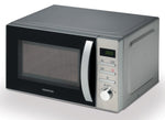 KENWOOD 22L Microwave Oven with Digital Display, 5 Power Levels, Defrost Function, Stainless Steel, Auto Menu, 95 Minutes Timer, Clock Function 700W MWM22.000BK Black/Silver