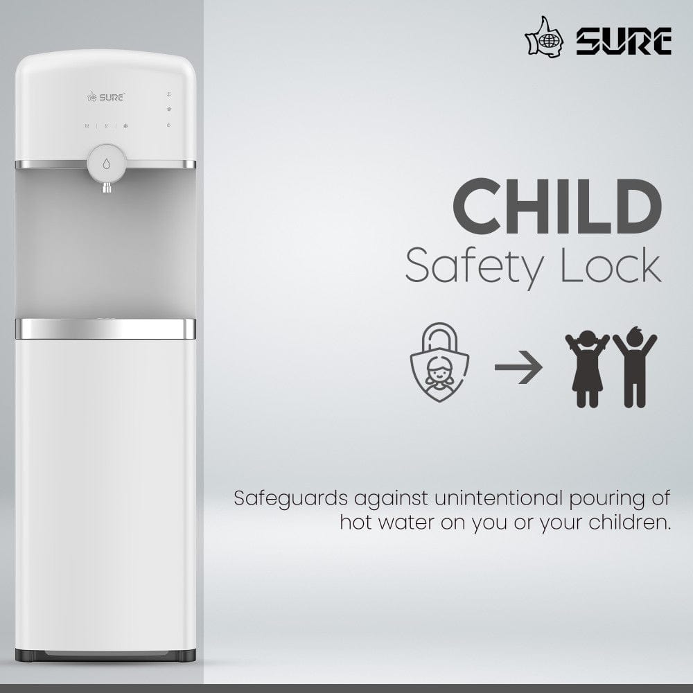 Sure Bottom Loading Water Dispenser Touch Control