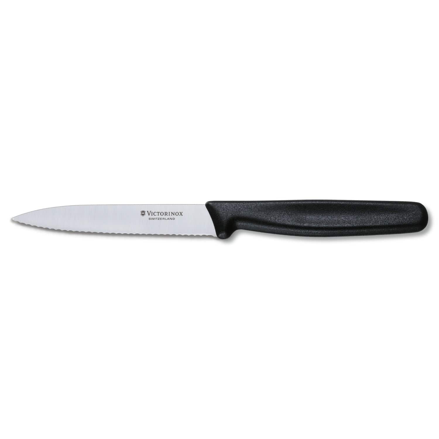 Victorinox Paring Knife Wavy Black Nylon Handle - 5.0733