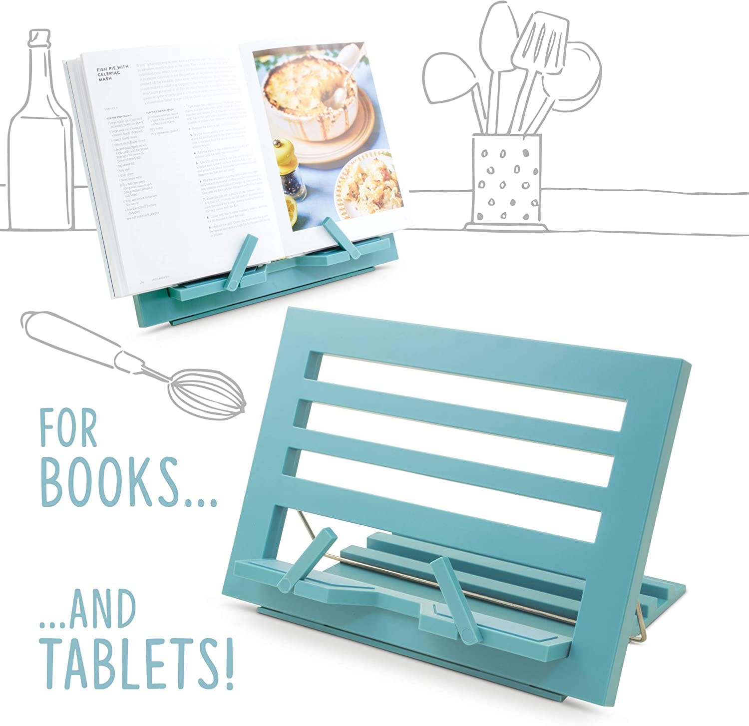 THE NEW BRILLIANT READING REST - SOFT BLUE