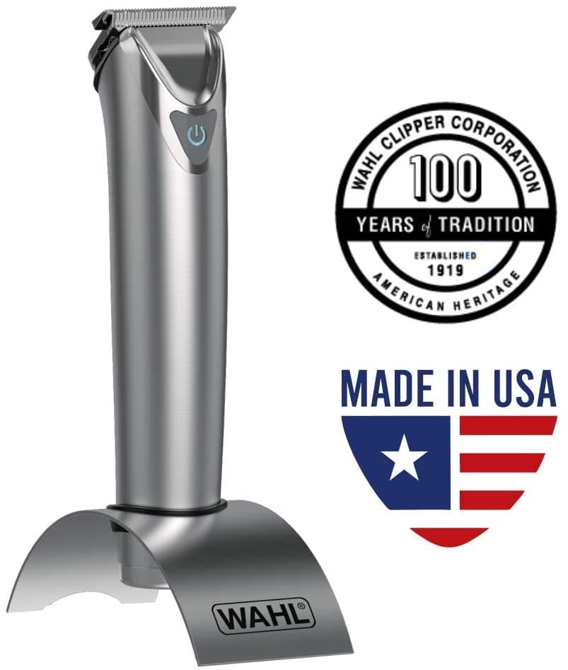 WAHL LITHIUM ION STAINLESS STEEL TRIMMER9818-127 - Jashanmal Home