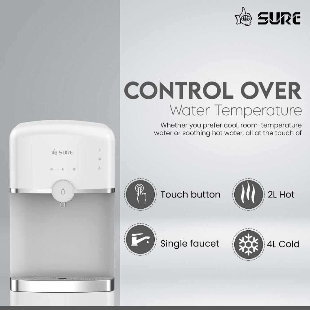 Sure Bottom Loading Water Dispenser Touch Control