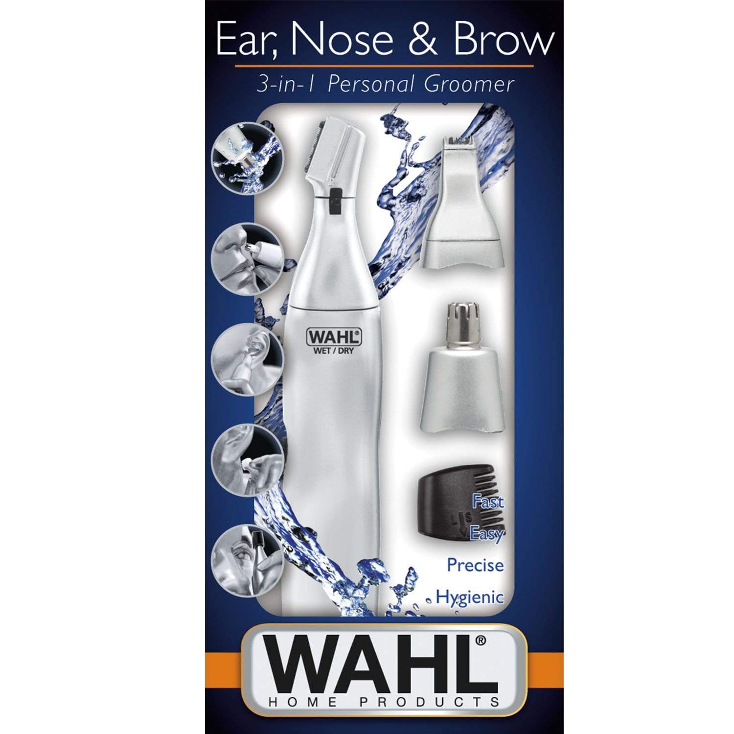 Wahl Ear Nose & Brow 3 in 1 Personal Trimmer Battery