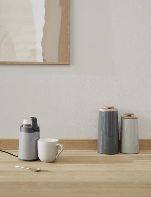 Stelton Emma coffee canister/storage jar, 500 g - dark grey x-223-1